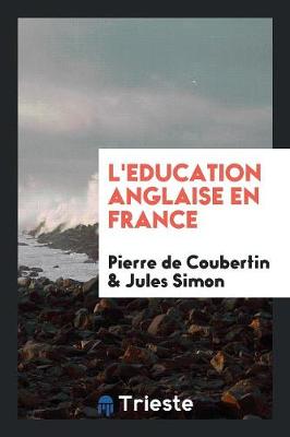 Book cover for L'Education Anglaise En France