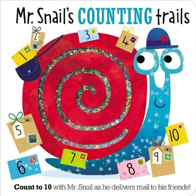 Book cover for Mr. Snail's Counting Trails