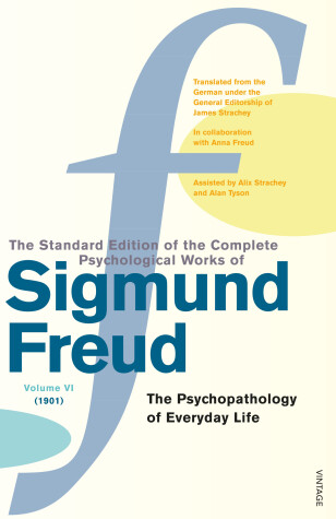 Book cover for The Complete Psychological Works of Sigmund Freud, Volume 6