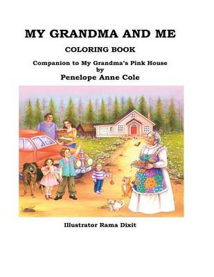 Book cover for My Grandma and Me Coloring Book