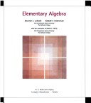 Book cover for Elementary Algebra