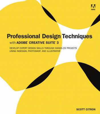 Book cover for Professional Design Techniques with Adobe Creative Suite 3