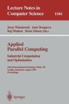 Book cover for Applied Parallel Computing. Industrial Computation and Optimization