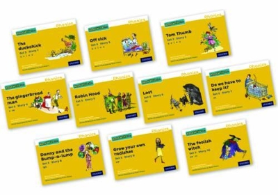 Book cover for Read Write Inc. Phonics: Yellow Set 5 Core Storybooks (Mixed Pack of 10)