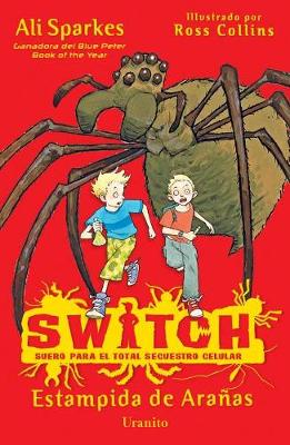 Book cover for Switch. Estampida de Aranas