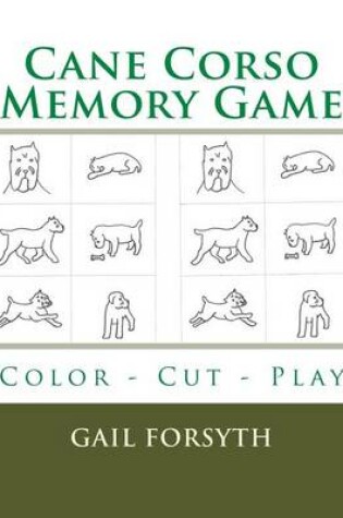 Cover of Cane Corso Memory Game