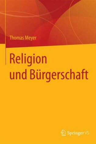 Cover of Religion Und Burgerschaft