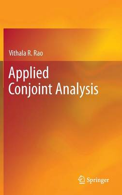 Book cover for Applied Conjoint Analysis