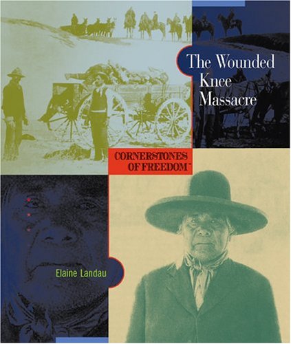 Book cover for The Wounded Knee Massacre