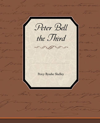 Book cover for Peter Bell the Third