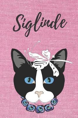 Book cover for personalisiertes Notizbuch Katze / Journal / Malbuch / Tagebuch / Kritzelbuch / DIN A5 / Geschenk Siglinde