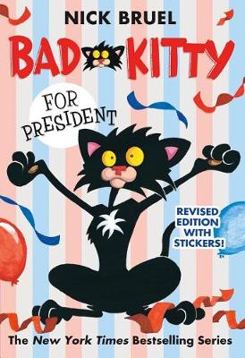 Book cover for Bad Kitty for President