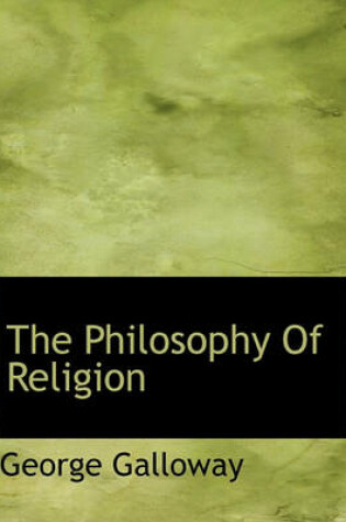 Cover of The Philosophy of Religion