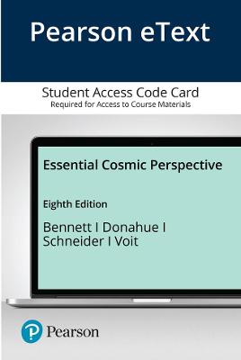 Book cover for Pearson eText Essential Cosmic Perspective -- Access Card