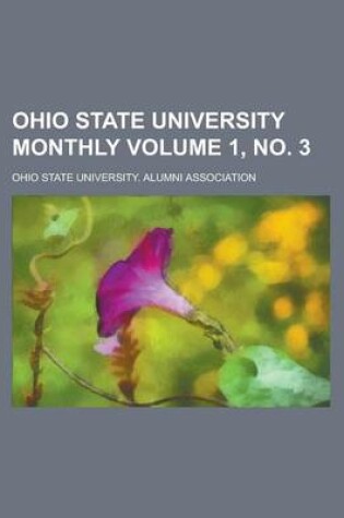 Cover of Ohio State University Monthly Volume 1, No. 3