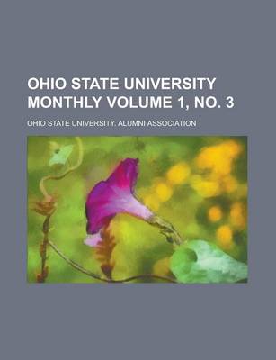 Book cover for Ohio State University Monthly Volume 1, No. 3