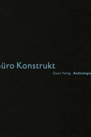 Cover of Buro Konstrukt: Anthologie 31: German Text