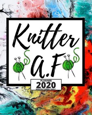 Book cover for Knitter A.F