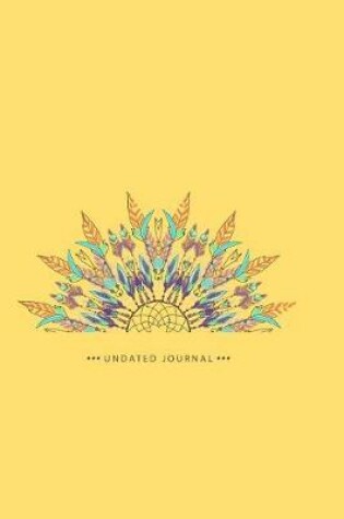 Cover of Feather Undated Journal for the Ambitiously Non Ambitious Writers, List Makers & Drawers, Write Your Way Through Our Creative Journals, Planners & Notebooks