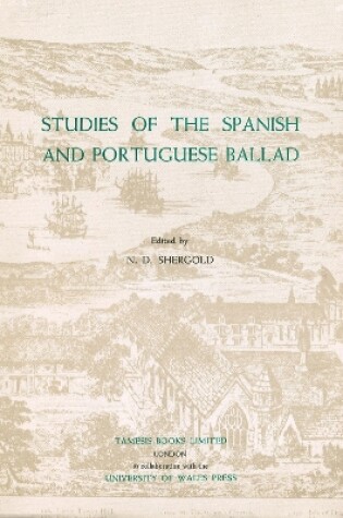 Cover of Studies of the Spanish and Portuguese Ballad