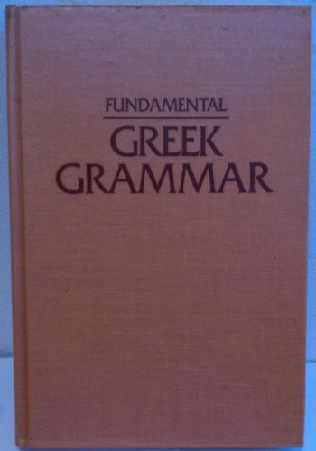 Cover of Fundamental Greek Grammar