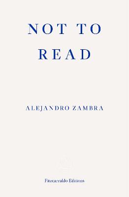 Book cover for Not to Read
