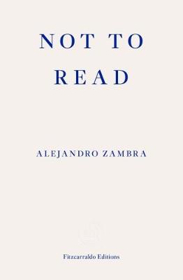 Book cover for Not to Read