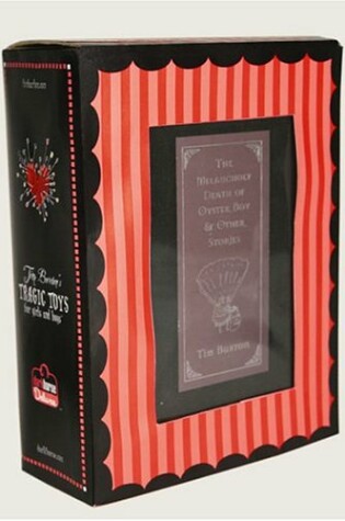 Cover of Tim Burton's Oyster Boy Book and Voodoo Girl Figure Boxed Set