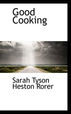 Book cover for Good Cooking