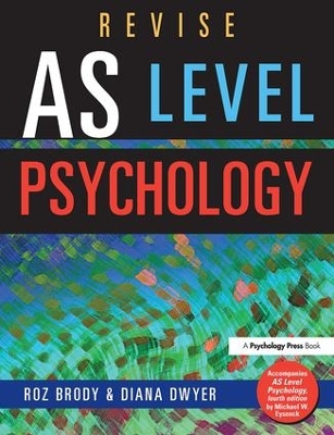 Book cover for Revise AS Level Psychology