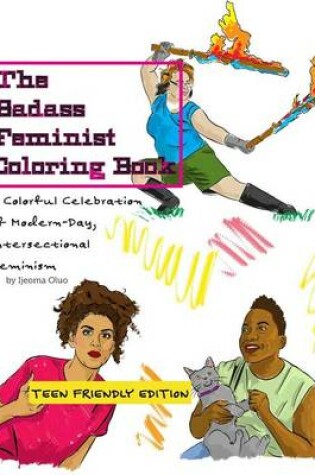 Cover of The Badass Feminist Coloring Book