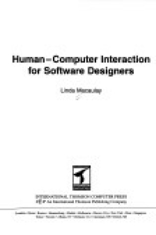 Cover of Human-Computer Interaction for Software Designers