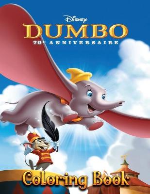 Book cover for Dumbo Coloring Book