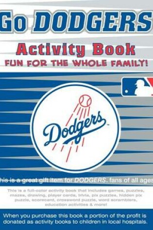 Cover of Go Dodgers Activity Book