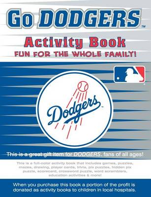 Book cover for Go Dodgers Activity Book