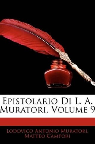 Cover of Epistolario Di L. A. Muratori, IX