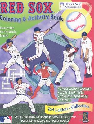 Book cover for Red Sox Coloring and Activity Book