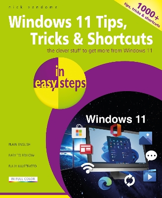 Book cover for Windows 11 Tips, Tricks & Shortcuts in easy steps