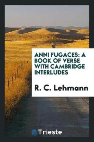 Cover of Anni Fugaces