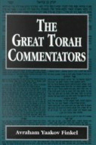 Cover of The Great Torah Commentators