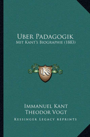 Cover of Uber Padagogik