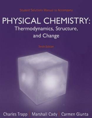 Book cover for Student Solutions Manual for Physical Chemistry