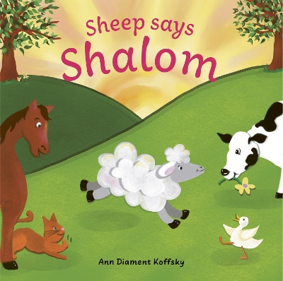 Book cover for Sheep Says Shalom