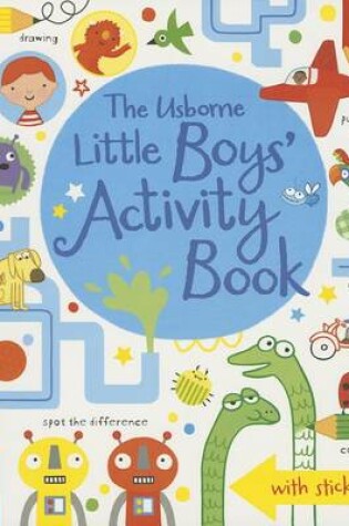 Cover of The Usborne Little Boys' Activity Book