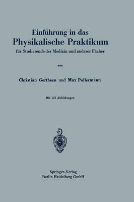 Book cover for Einfuhrung in Das Physikalische Praktikum