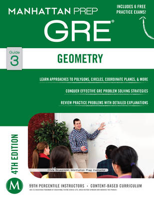 Cover of Geometry GRE Strategy Guide