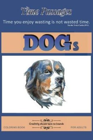 Cover of Dogs Coloring Book for Adults