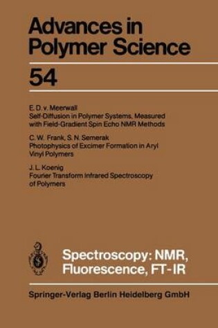 Cover of Spectroscopy