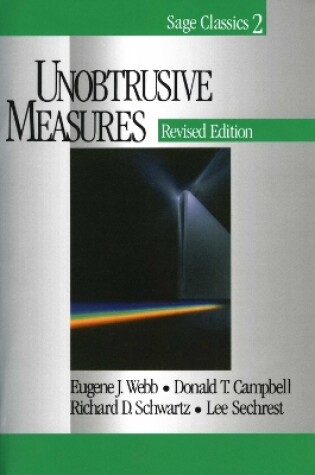 Cover of Unobtrusive Measures