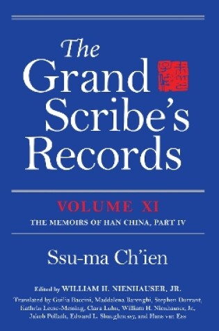 Cover of The Grand Scribe's Records, Volume XI